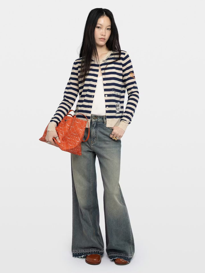 Sweater Missaya Stripes Strass