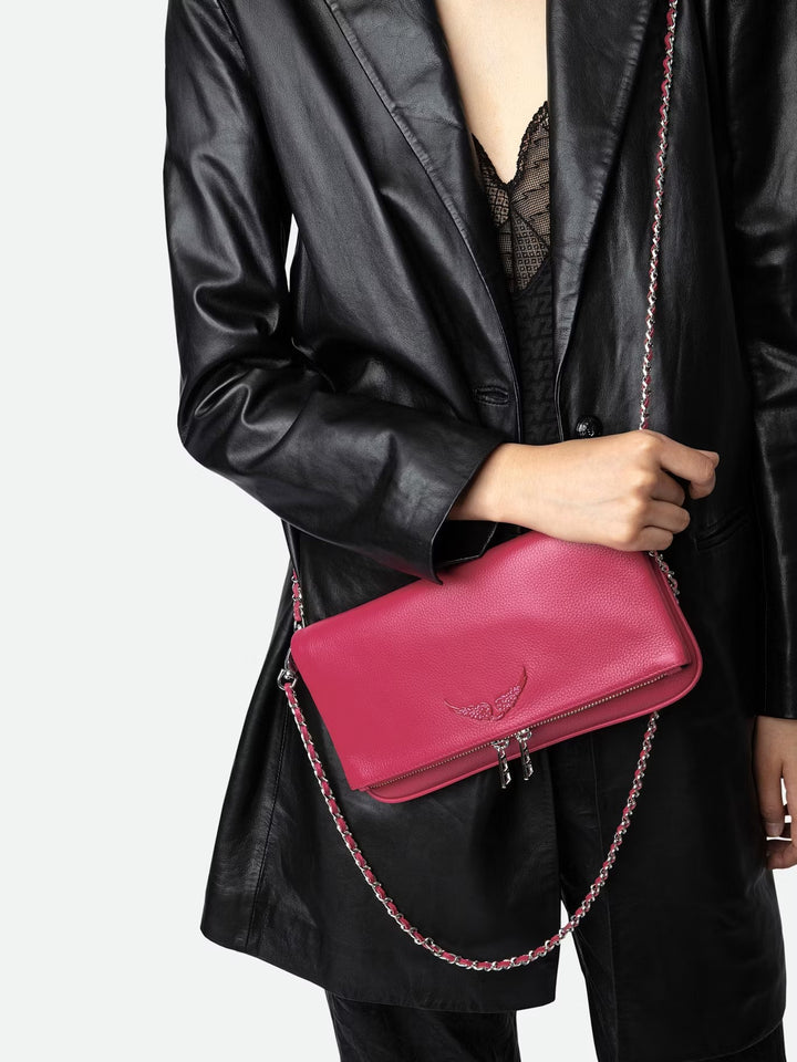 Cartera Rock Fucsia