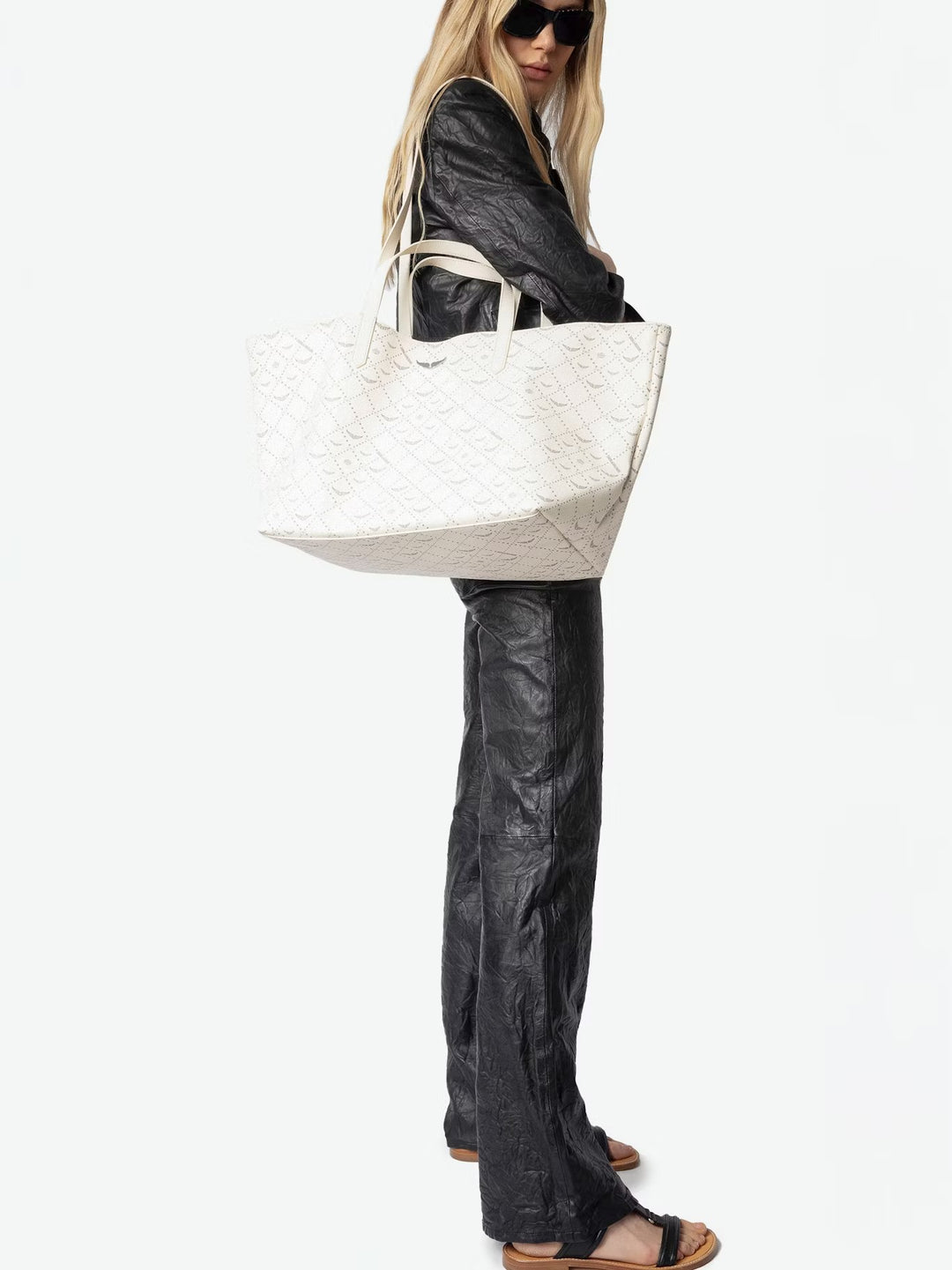 Cartera Z Shopper XL Monogram Blanco