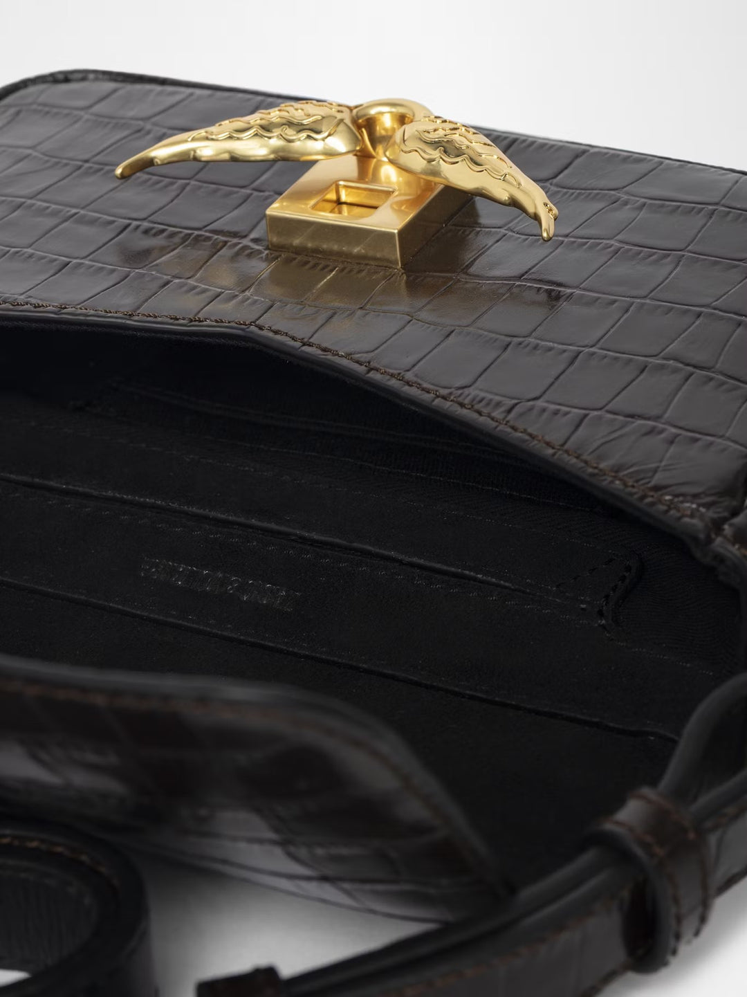 Cartera Le Zazi Croco