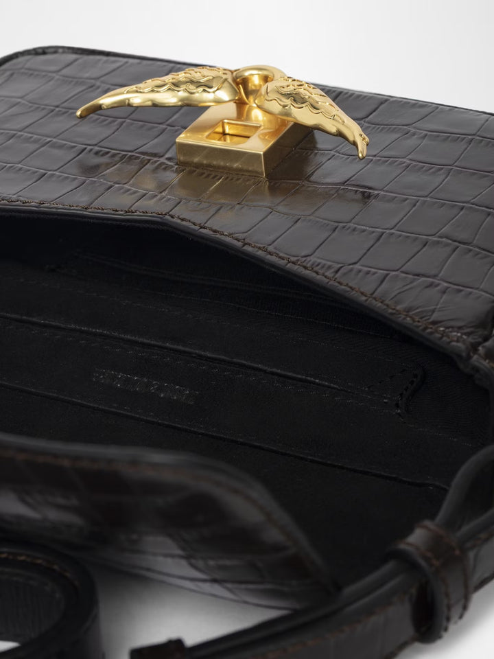 Cartera Le Zazi Croco
