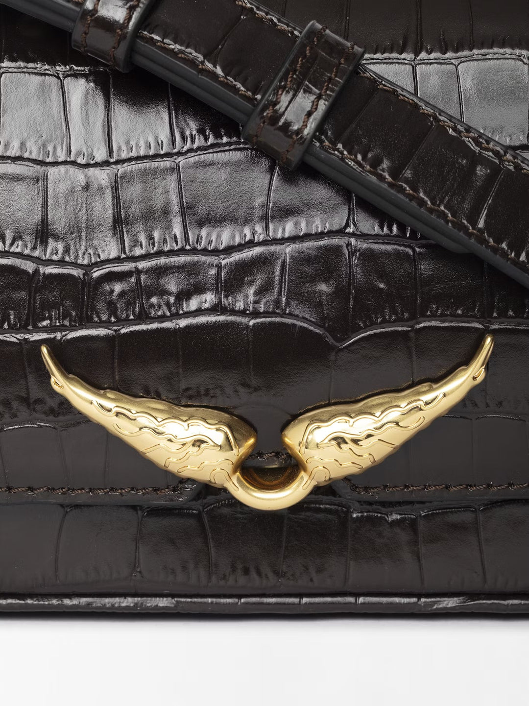 Cartera Le Zazi Croco