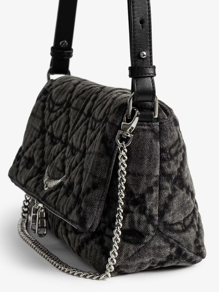 Cartera Rocky II Denim Monogram
