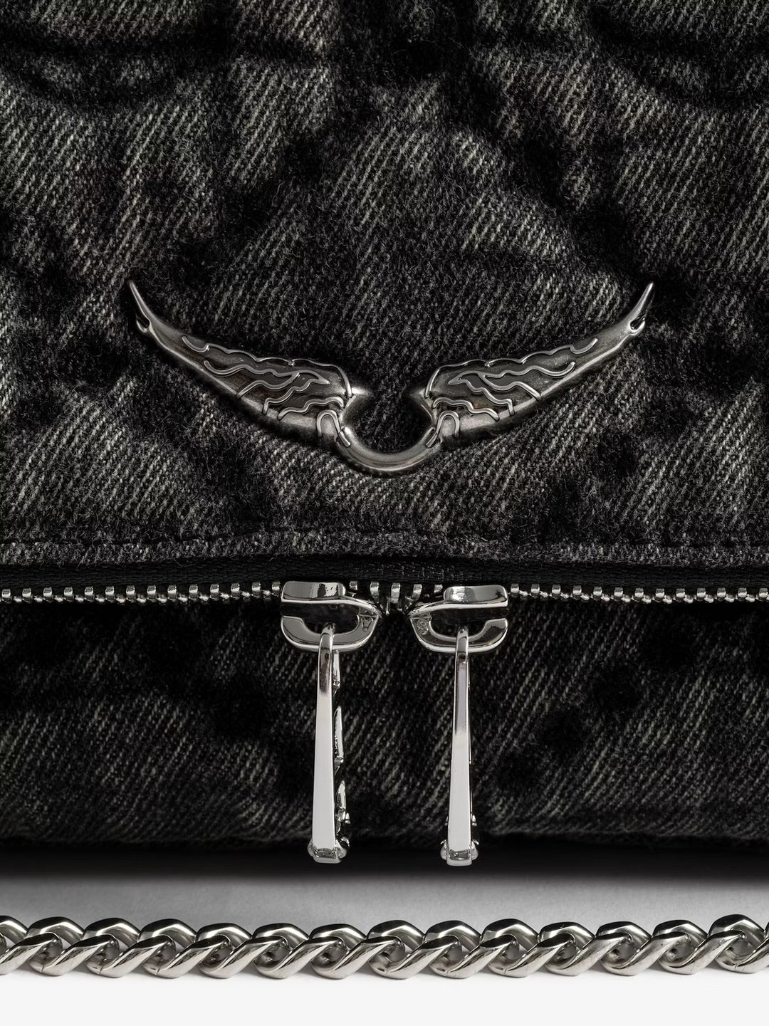 Cartera Rocky II Denim Monogram
