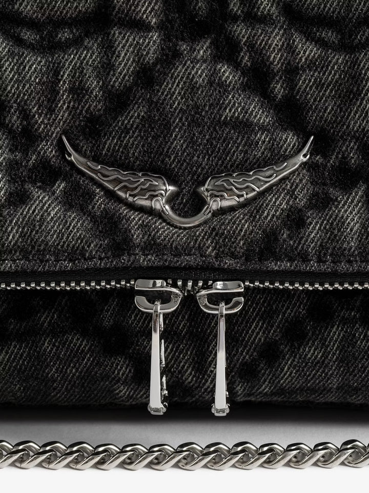 Cartera Rocky II Denim Monogram