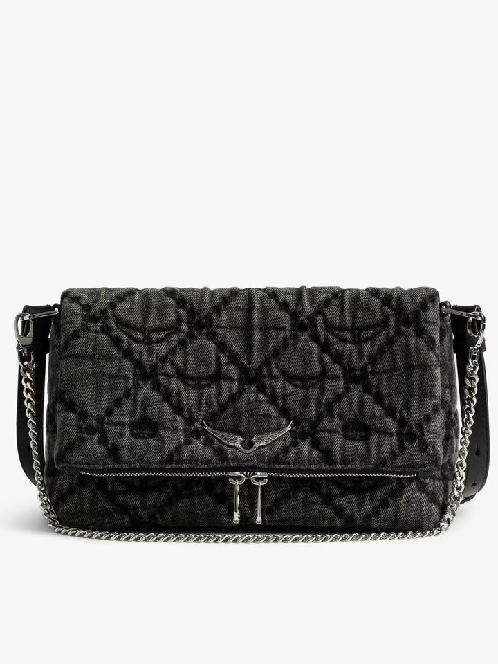 Cartera Rocky II Denim Monogram