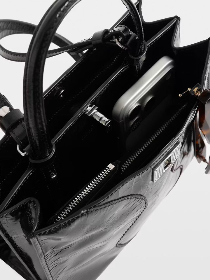 Cartera Jack Mini Vintage Negro