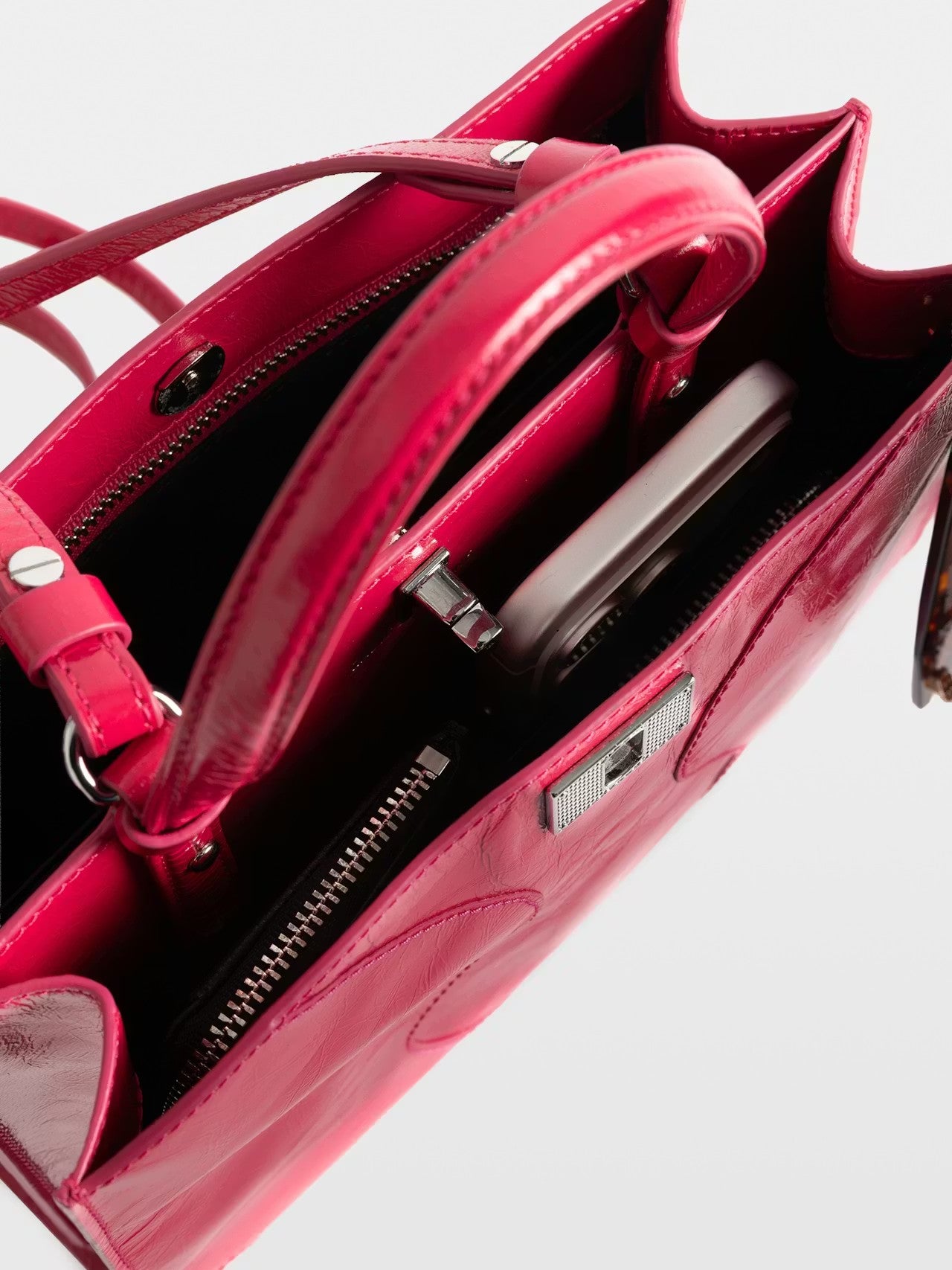 Cartera Jack Mini Vintage Fucsia – Zadig & Voltaire