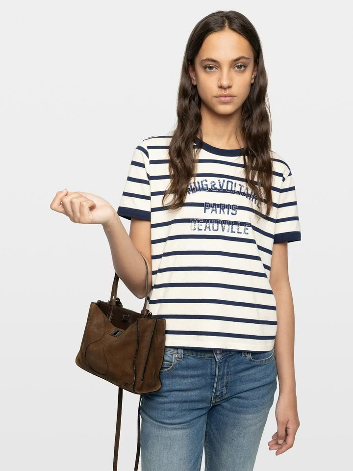 Cartera Jack Mini Suede Waxy