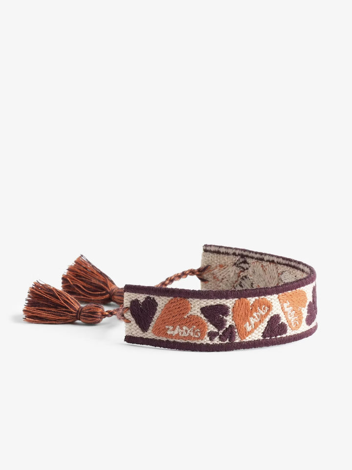 Pulsera Zadig Woven Heart