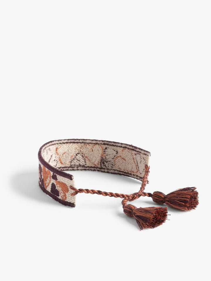 Pulsera Zadig Woven Heart
