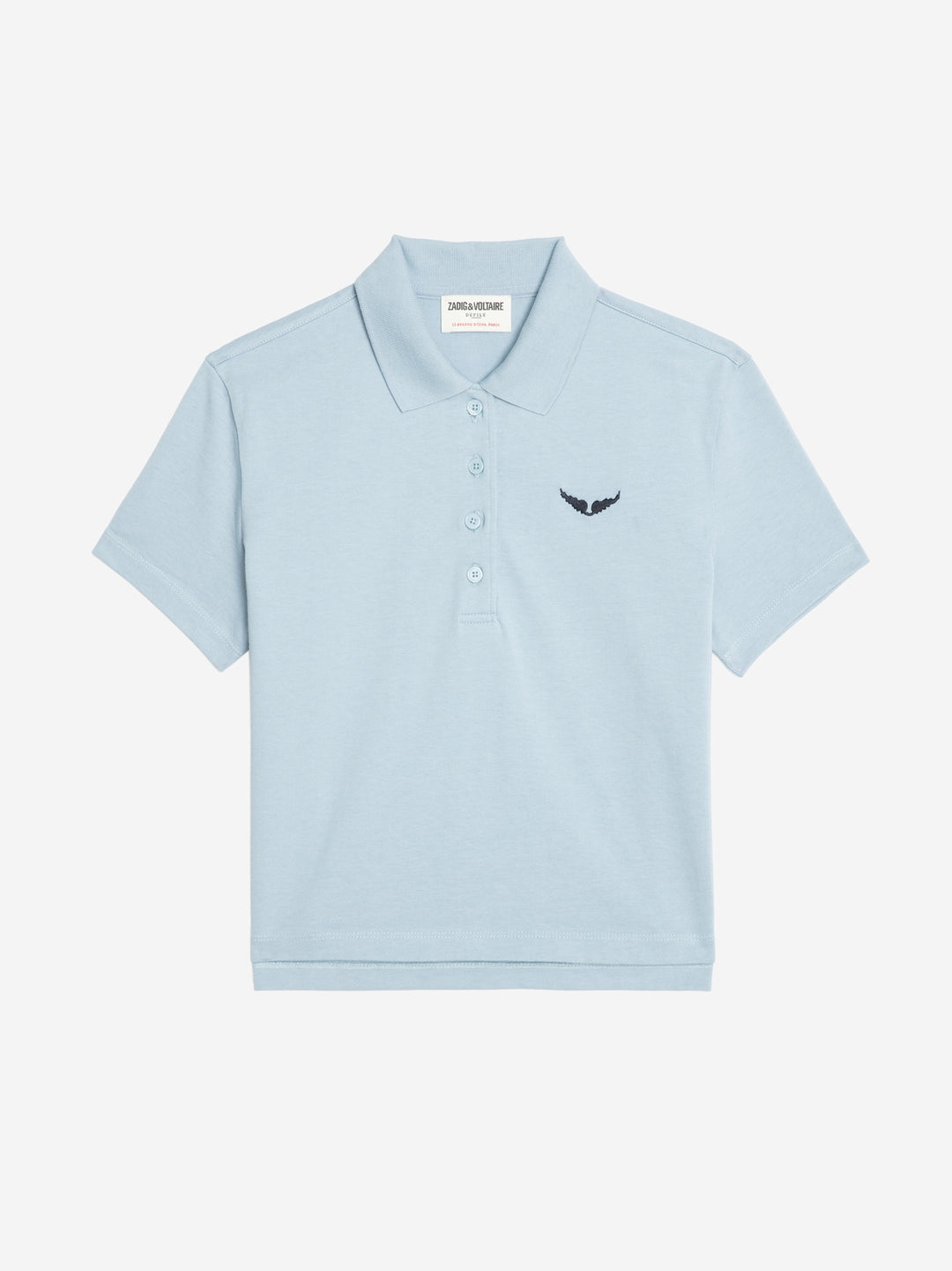 Polera Mirta Wings Celeste