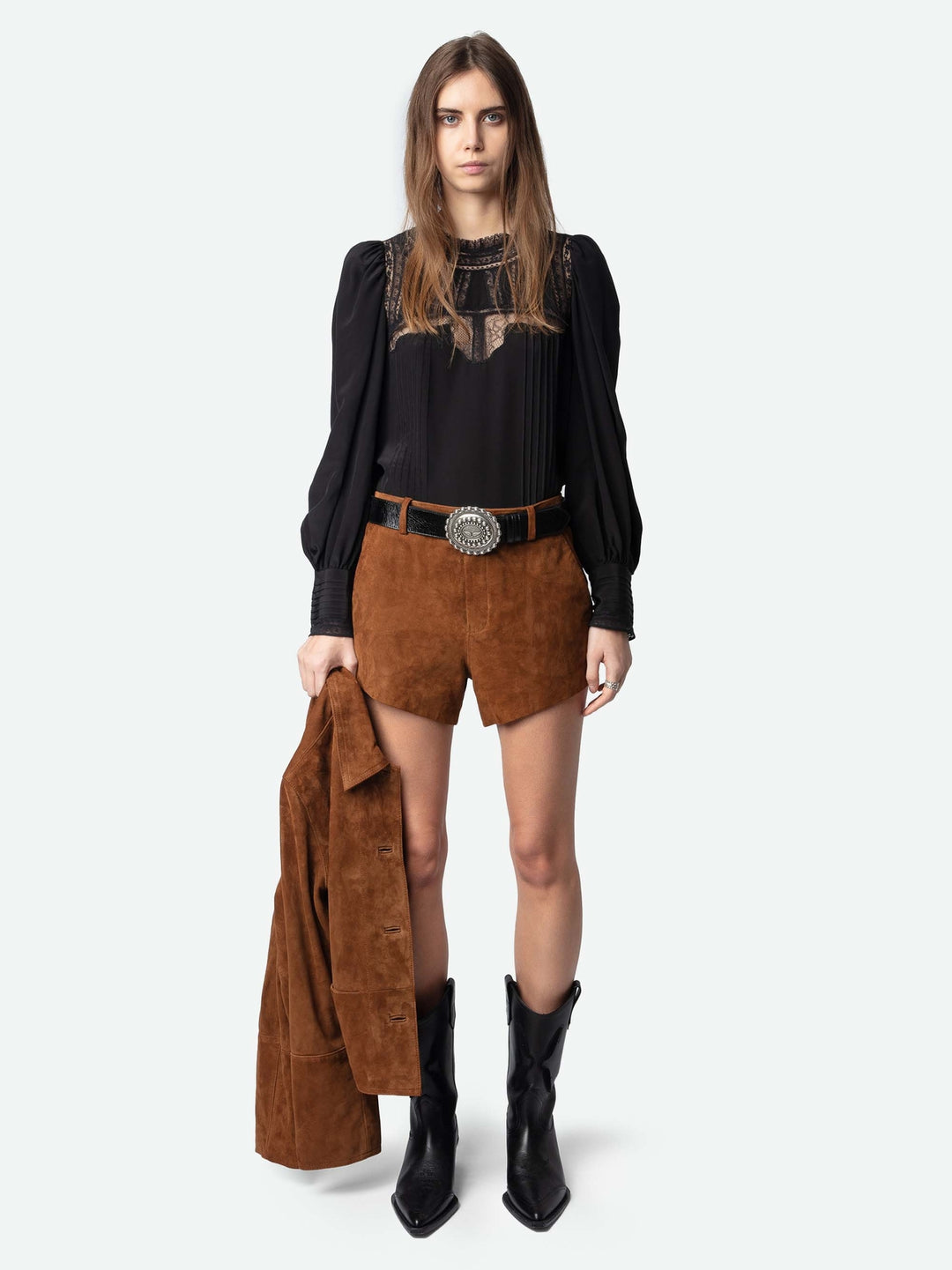 Blusa Thena Negro