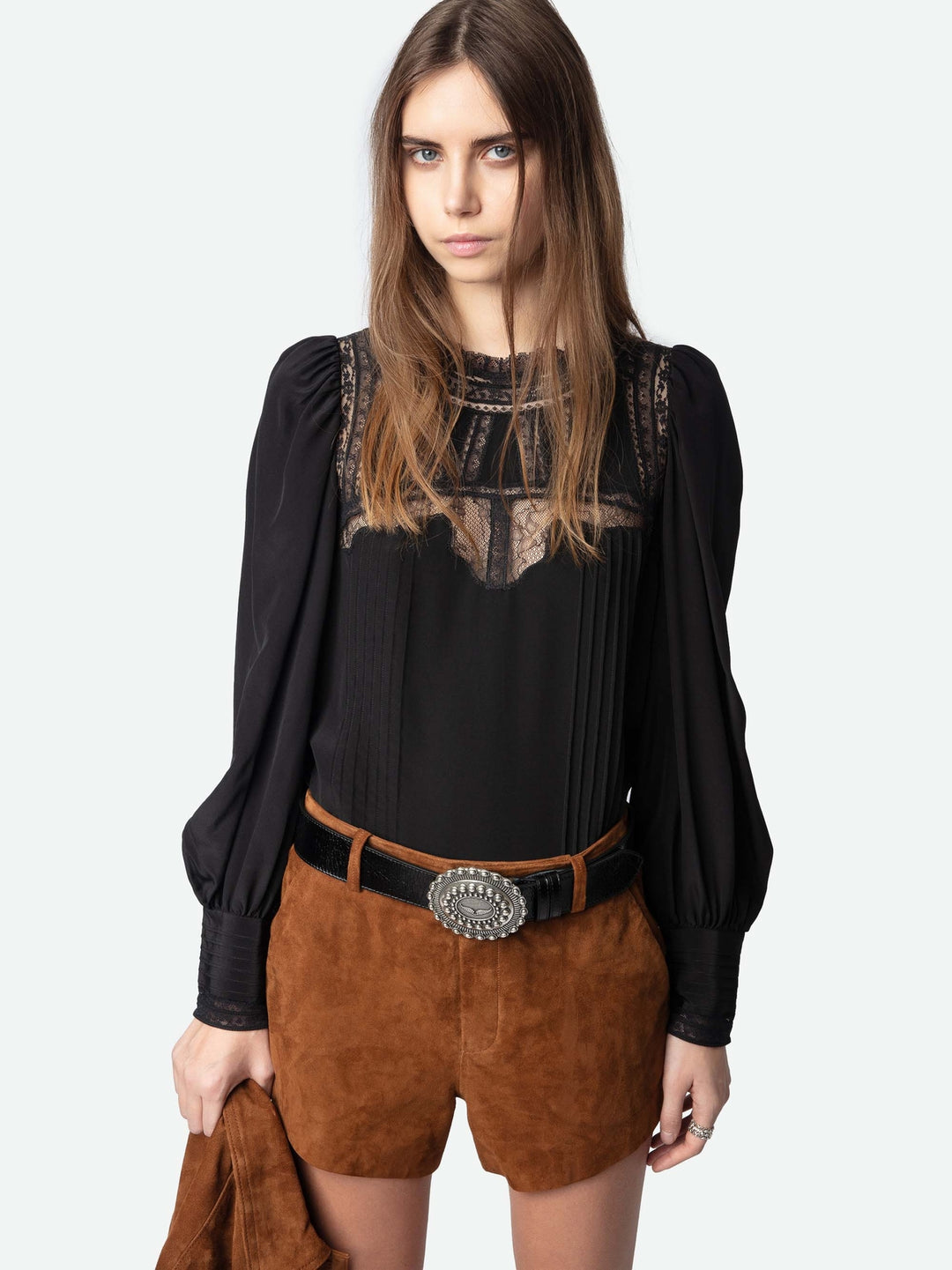 Blusa Thena Negro