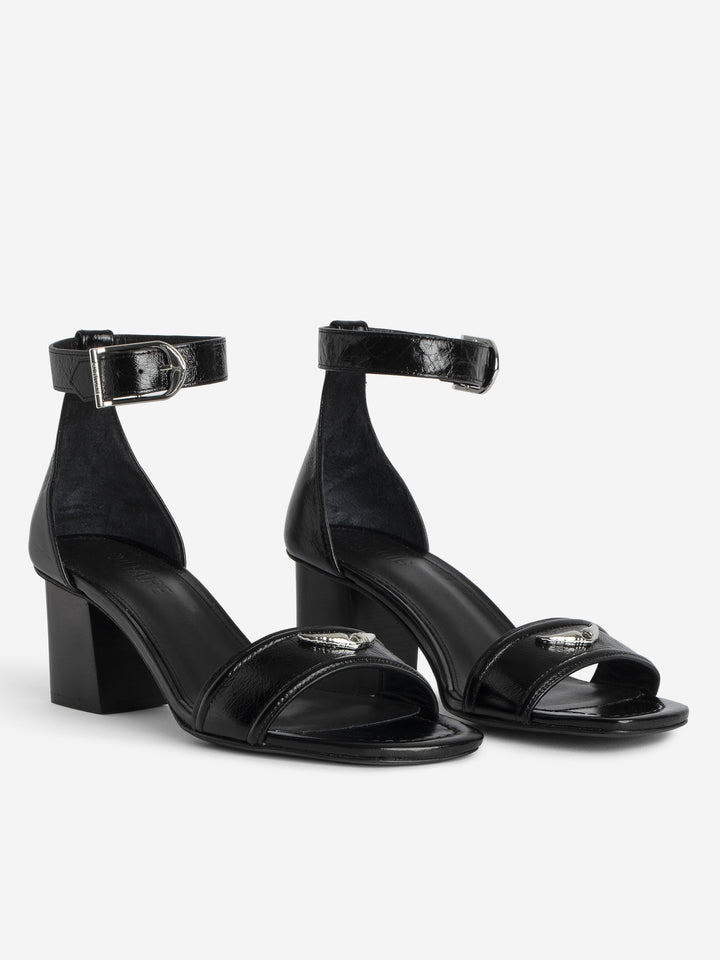 Sandalias Caprese Wings Negro