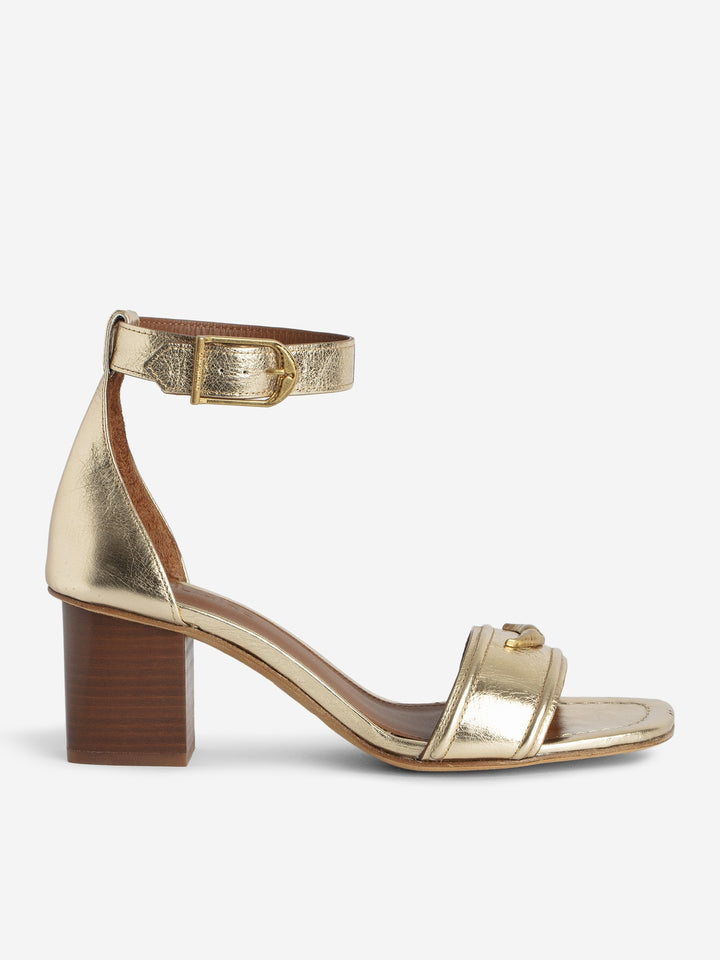 Sandalias Caprese Wings Dorado
