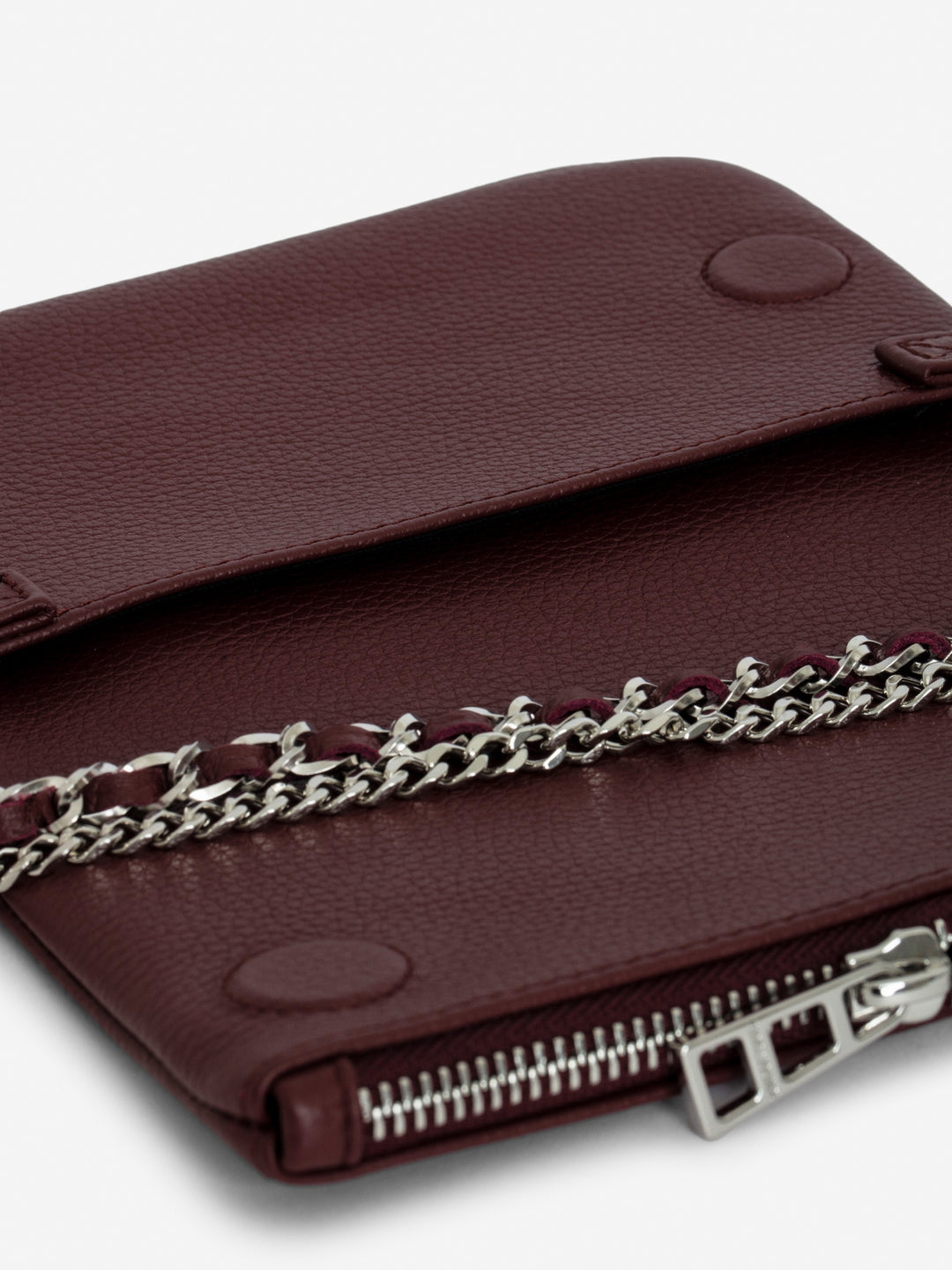 Cartera Rock Nano Burdeo