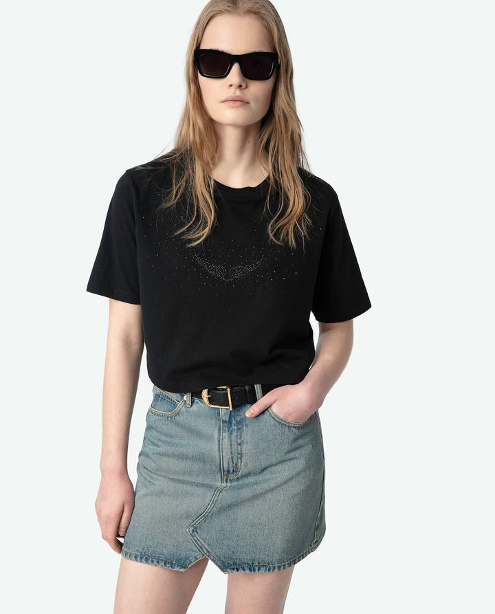 Polera Mila Faded Rain