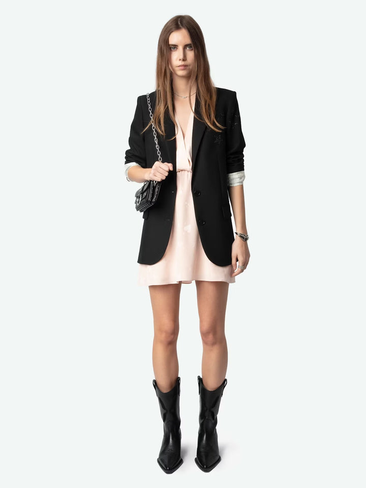 Vestido Rucas Flash Heart